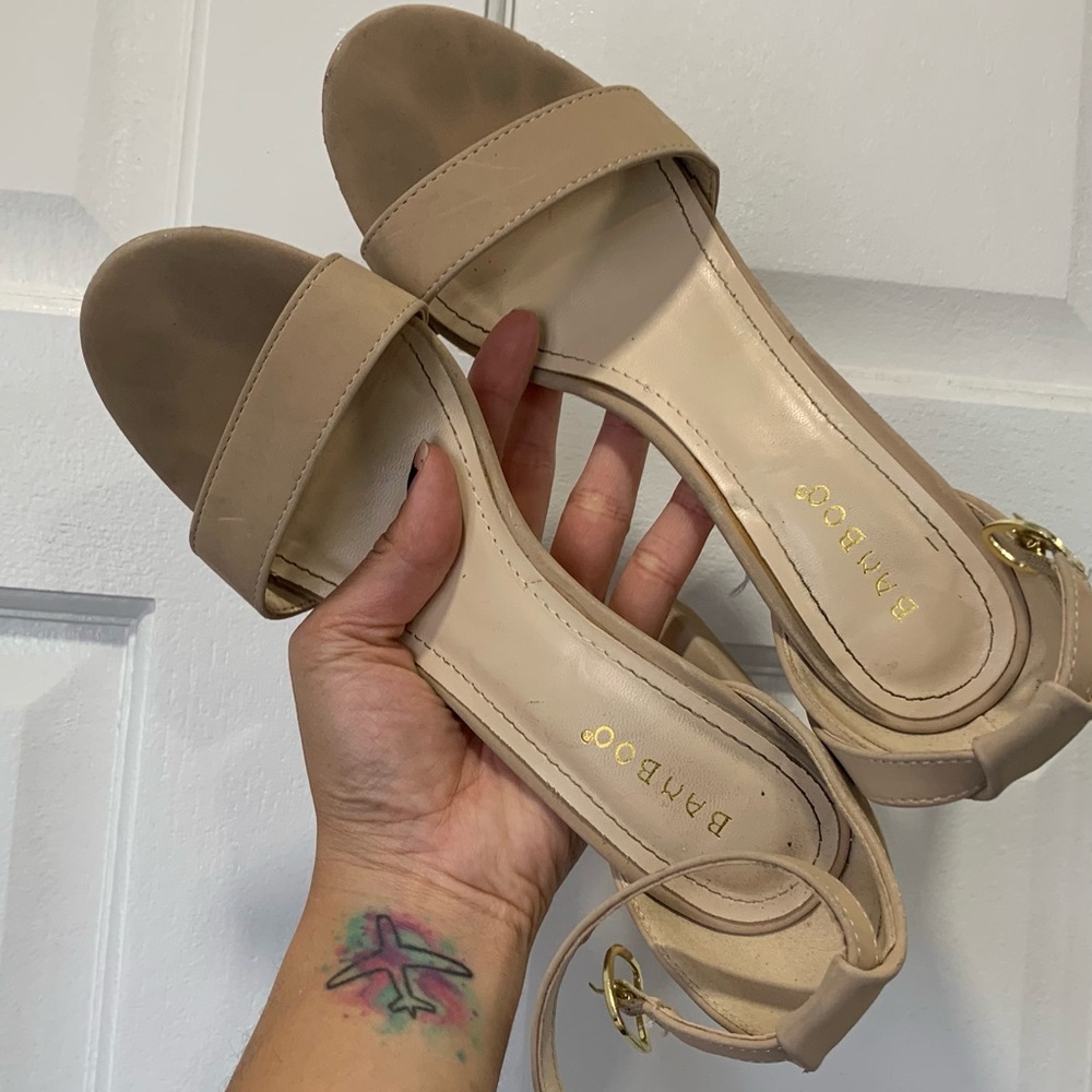 Nude heels